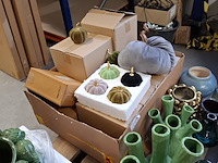 Ca. 39x vaas en decoratie, dutz van roon - afbeelding 8 van  17