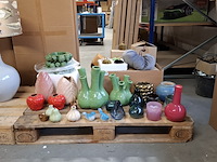 Ca. 39x vaas en decoratie, dutz van roon