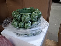 Ca. 39x vaas en decoratie, dutz van roon - afbeelding 11 van  17