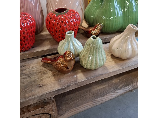 Ca. 39x vaas en decoratie, dutz van roon - afbeelding 13 van  17