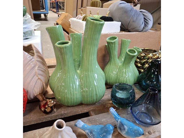 Ca. 39x vaas en decoratie, dutz van roon - afbeelding 16 van  17