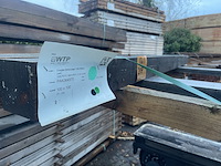 Ca. 3x douglas balken fijnbezaagd, 100x100mm, lengte 200cm - afbeelding 2 van  3