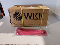Ca. 4000x kabelbinder | 370x7.6 mm, wkk, rood - afbeelding 1 van  2
