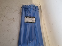 Ca. 4000x tiewrap, wkk, blauw - afbeelding 2 van  3
