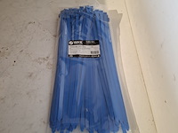 Ca. 4000x tiewrap, wkk, blauw - afbeelding 2 van  3