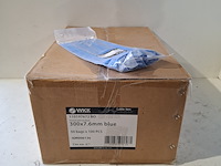 Ca. 4000x tiewrap, wkk, blauw - afbeelding 1 van  3