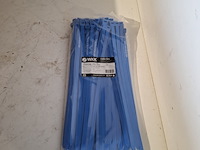 Ca. 4000x tiewrap, wkk, blauw - afbeelding 2 van  3