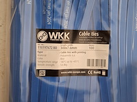 Ca. 4000x tiewrap, wkk, blauw - afbeelding 3 van  3