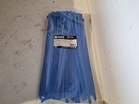 Ca. 4000x tiewrap, wkk, blauw - afbeelding 2 van  3