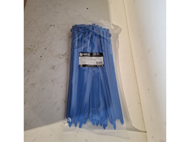 Ca. 4000x tiewrap, wkk, blauw - afbeelding 2 van  3