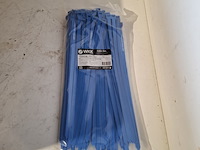 Ca. 4000x tiewrap, wkk, blauw - afbeelding 2 van  3