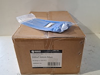 Ca. 4000x tiewrap, wkk, blauw - afbeelding 1 van  3