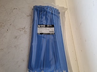 Ca. 4000x tiewrap, wkk, blauw - afbeelding 2 van  3