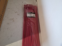 Ca. 4000x tiewrap, wkk, rood - afbeelding 2 van  3