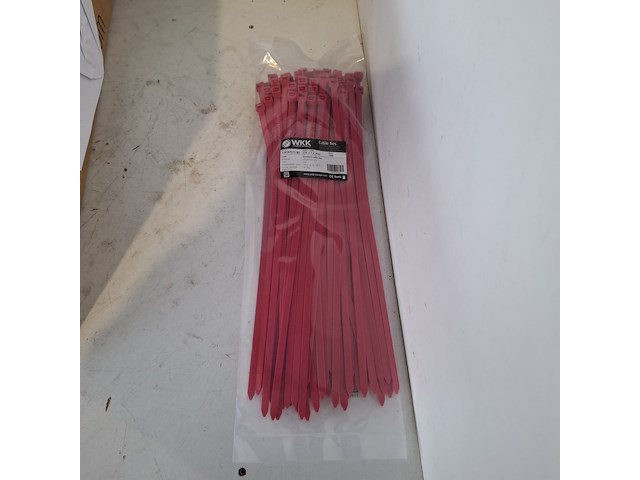 Ca. 4000x tiewrap, wkk, rood - afbeelding 2 van  3