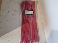 Ca. 4000x tiewrap, wkk, rood - afbeelding 2 van  3