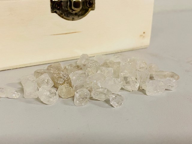Ca. 400x herkimer diamonds - afbeelding 2 van  4