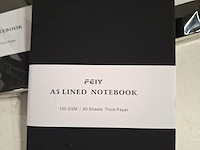 Ca 400x notitieboek a5 lined notebook - afbeelding 2 van  4