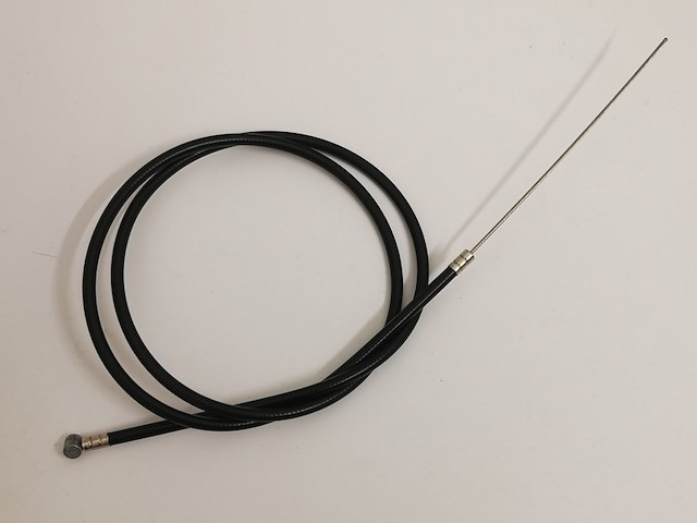 Ca. 400x remkabel set 100 cm, zwart + chroom - afbeelding 1 van  3