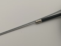 Ca. 400x remkabel set 100 cm, zwart + chroom - afbeelding 2 van  3