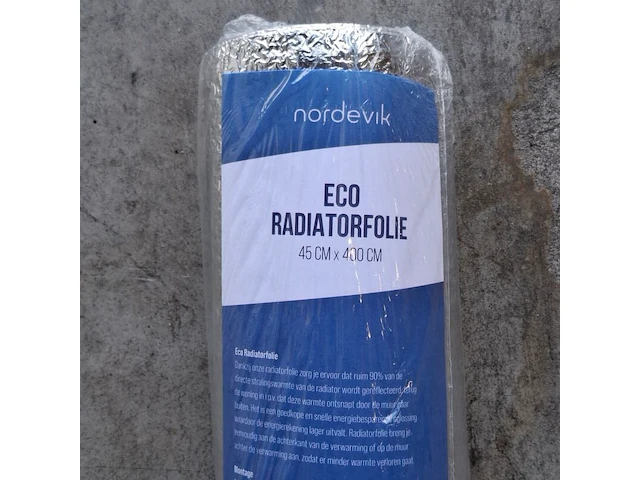 Ca. 400x rol eco radiatorfolie, nordevik, 45x400 cm - afbeelding 4 van  4