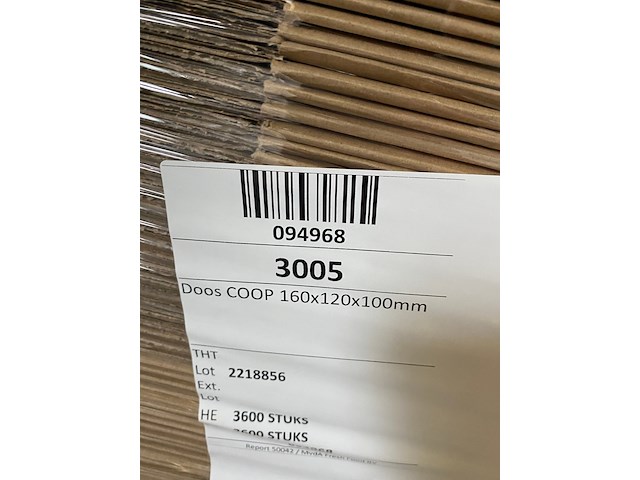 Ca. 400x verzenddozen 16x12x10cm, bruin - afbeelding 3 van  4