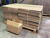 Ca. 400x verzenddozen 39x24x20cm, bruin - afbeelding 1 van  2