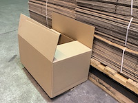 Ca. 400x verzenddozen 39x24x20cm, bruin - afbeelding 2 van  2