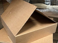 Ca. 400x verzenddozen, bruin, 35x33x8cm - afbeelding 2 van  3