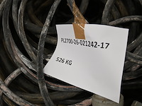 Ca. 4.096 kg bruto koperhoudende zware rubber krachtstroomkabels - afbeelding 21 van  26