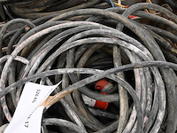 Ca. 4.096 kg bruto koperhoudende zware rubber krachtstroomkabels - afbeelding 25 van  26