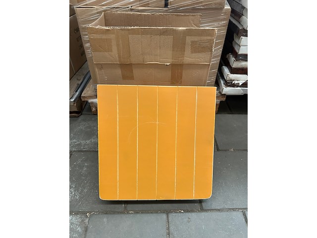 Ca. 40x beach table, houten bijzettafel met opbergvak - afbeelding 4 van  7