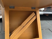 Ca. 40x beach table, houten bijzettafel met opbergvak - afbeelding 6 van  7