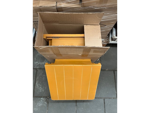 Ca. 40x beach table, houten bijzettafel met opbergvak - afbeelding 7 van  7