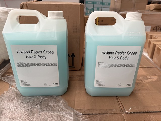 Ca. 40x body & hair wash en shampoo 5 liter - afbeelding 2 van  6
