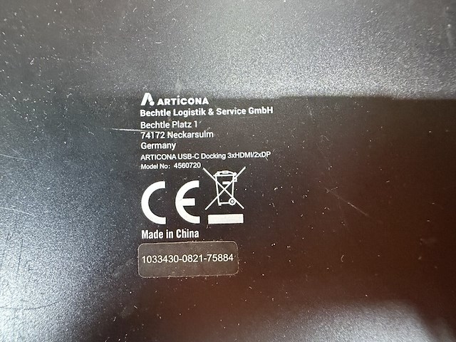 Ca. 40x dockingstation, articona, usb c - afbeelding 3 van  3