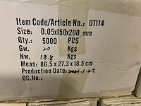 Ca. 40x doosjes a 1000 stuks gripzakjes 150x200mm - afbeelding 3 van  3