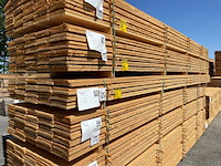 Ca. 40x douglas planken fijnbezaagd, 18x200mm, lengte 500cm - afbeelding 4 van  4