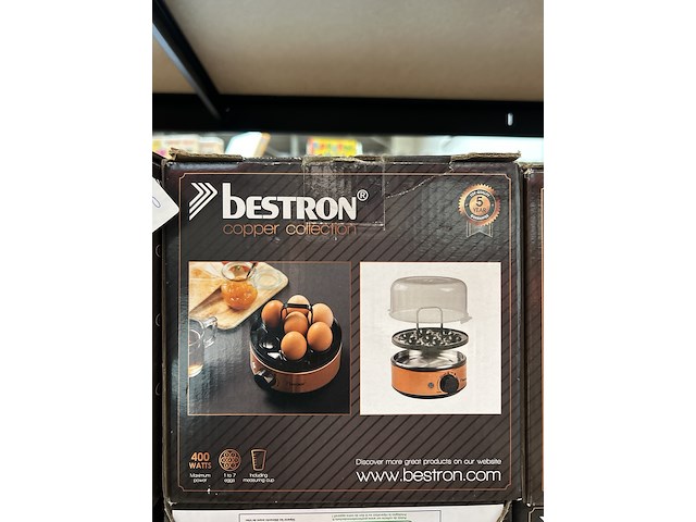 Ca. 40x eierkoker, bestron, copper collection - afbeelding 1 van  6