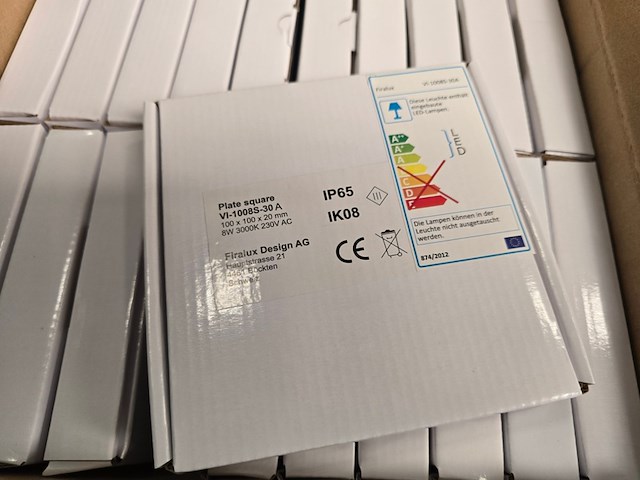 Ca. 40x inbouwspot firalux, vi-1008s-30a - afbeelding 2 van  6