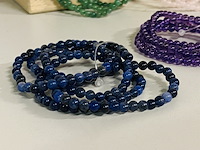 Ca. 40x kogelarmbanden voor kinderen 4mm - afbeelding 4 van  4