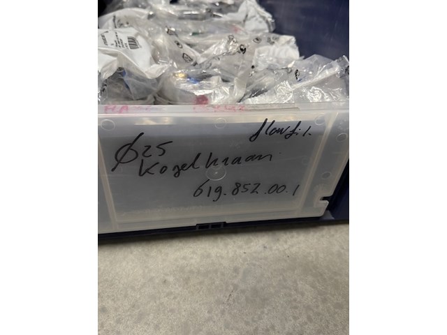 Ca. 40x kogelkraan en 12x spindelafsluiter, geberit, flowfit - afbeelding 2 van  9