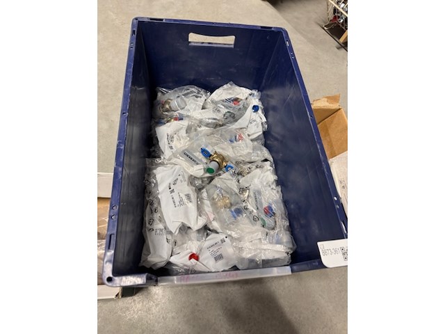 Ca. 40x kogelkraan en 12x spindelafsluiter, geberit, flowfit - afbeelding 4 van  9