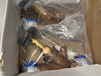 Ca. 40x kogelkraan en 12x spindelafsluiter, geberit, flowfit - afbeelding 5 van  9