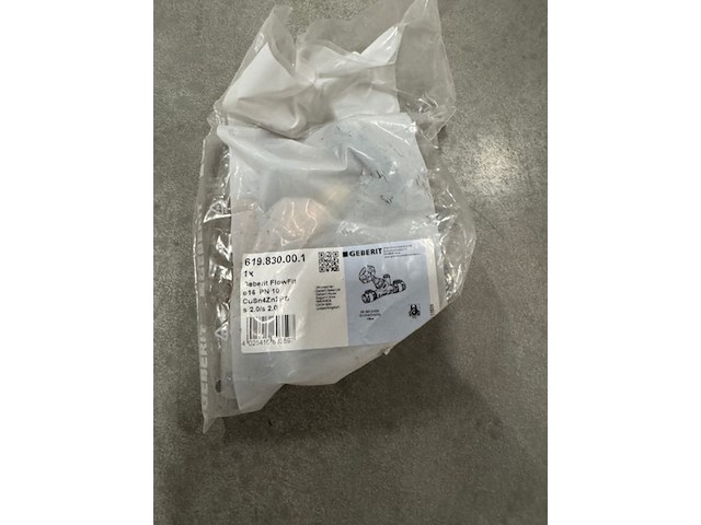 Ca. 40x kogelkraan en 12x spindelafsluiter, geberit, flowfit - afbeelding 7 van  9