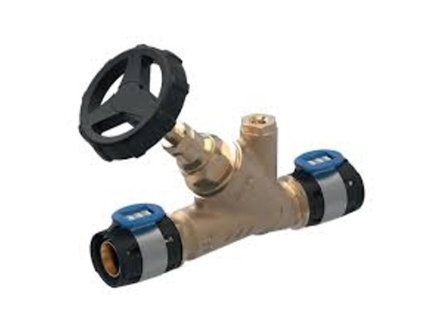 Ca. 40x kogelkraan en 12x spindelafsluiter, geberit, flowfit - afbeelding 8 van  9