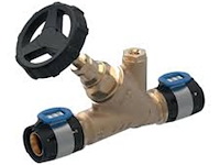 Ca. 40x kogelkraan en 12x spindelafsluiter, geberit, flowfit - afbeelding 8 van  9