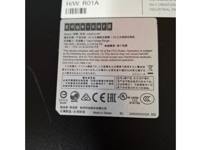 Ca. 40x netwerk switch, o.a edge core - afbeelding 6 van  8