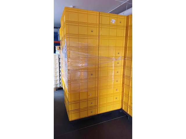 Ca. 40x opslagbakken, geel - afbeelding 3 van  4