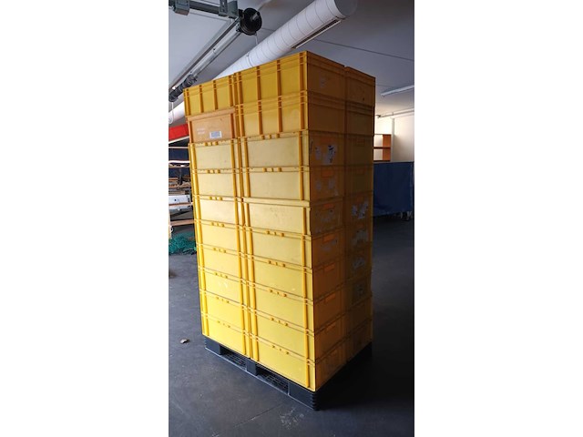 Ca. 40x opslagbakken, geel - afbeelding 2 van  4